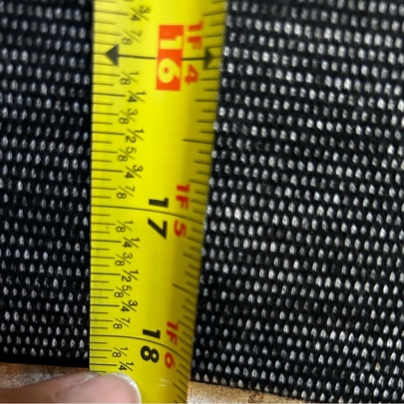 Ann Taylor A-Line Black and White Mini Skirt Cotton Wool Blend Back Zip Size 4 - Picture 8 of 8